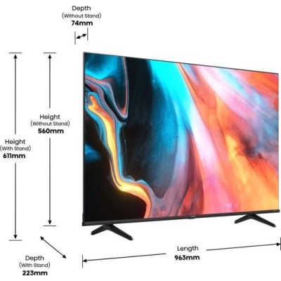 Телевізор HISENSE 43E7NQ Телевізор HISENSE 43E7NQ