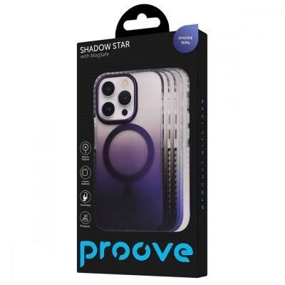 Чохол Proove Shadow Star Case with Magnetic Ring iPhone 16 Pro blue