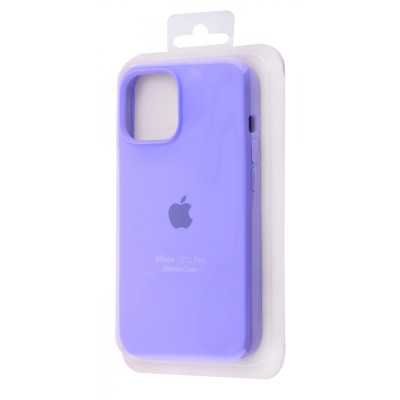 Чохол Silicone Case Full iPhone 12/12 Pro black
