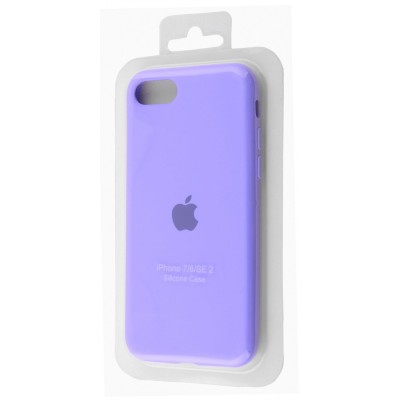 Чохол Silicone Case Full iPhone 7/8/SE 2 black