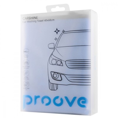 Автомобільна Мікрофiбра Proove Carshine (40*60cm) (AACR40000003) (blue)