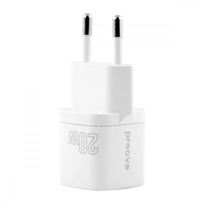 Зарядний Пристрій Proove Silicone Power 20W (Type-C) (WCSP20010002) White Зарядний Пристрій Proove Silicone Power 20W (Type-C) (WCSP20010002) White
