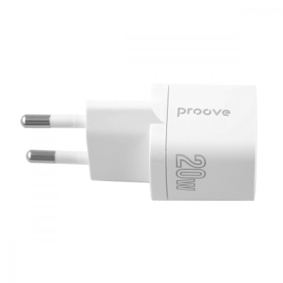 Зарядний Пристрій Proove Silicone Power 20W (Type-C) (WCSP20010002) White Зарядний Пристрій Proove Silicone Power 20W (Type-C) (WCSP20010002) White