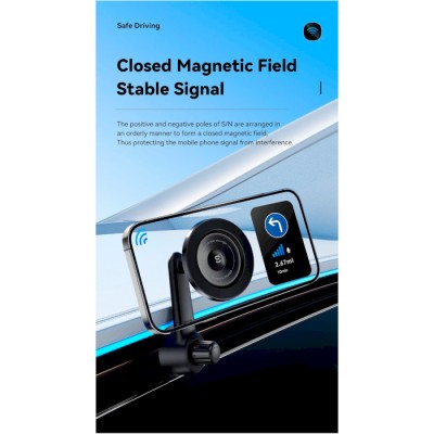 Автомобільний тримач ESSAGER Berlin magnetic car mount outlet model (EZJCFK-BL01-Z) Автомобільний тримач ESSAGER Berlin magnetic car mount outlet model (EZJCFK-BL01-Z)