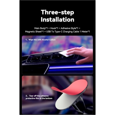 Автомобільний тримач ESSAGER Neon magnetic wireless charger car bracket beak hook + paste (EZJCX-NH01-Z) Автомобільний тримач ESSAGER Neon magnetic wireless charger car bracket beak hook + paste (EZJCX-NH01-Z)