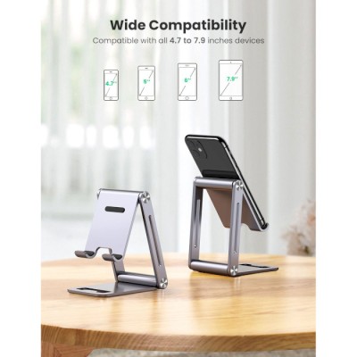 Тримач Для телефона UGREEN LP263 Phone Holder With Roller (80708) White Тримач Для телефона UGREEN LP263 Phone Holder With Roller (80708) White