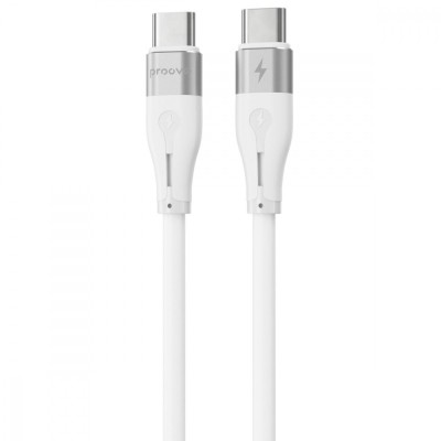 Зарядний Пристрій Proove Silicone Power 30W (Type-C) + Кабель Type-C to Type-C (WCSP30022202) White