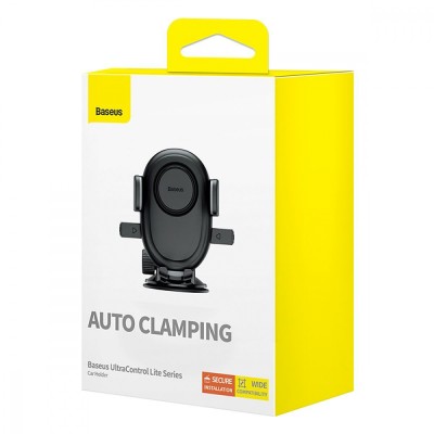 Автомобільний тримач Baseus UltraControl Lite Series Car Holder (C40351700111-00) black