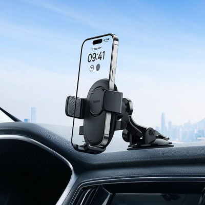 Автомобільний тримач Baseus UltraControl Lite Series Car Holder (C40351700111-00) black