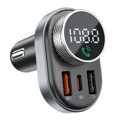 АЗП Proove FM Launcher Sound Link 30W (PD+QC3.0) Type-C+USB (FMSL30110001) Black