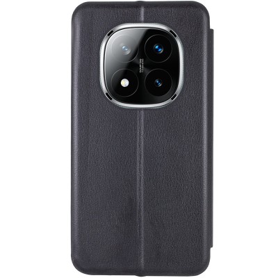 Шкіряний чохол-книжка Classy для Xiaomi Redmi Note 14 Pro 4G Чорний Шкіряний чохол-книжка Classy для Xiaomi Redmi Note 14 Pro 4G Чорний