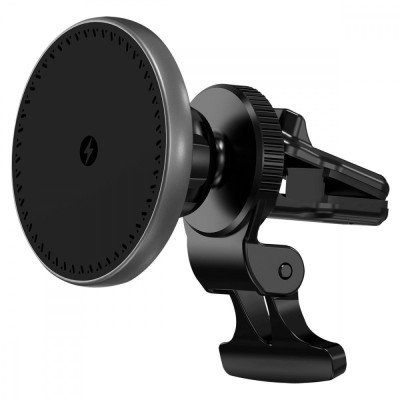 Автомобільний тримач З бездротовою зарядкою Proove UFO 15W (WHUF15020001) Black