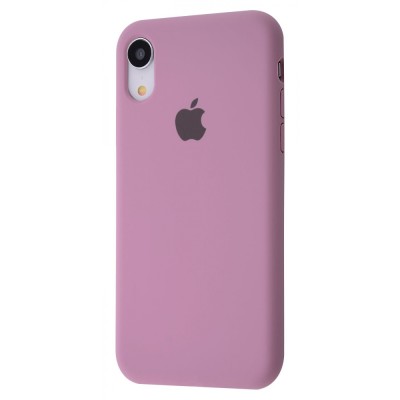 Чохол Silicone Case Full iPhone Xr black currant