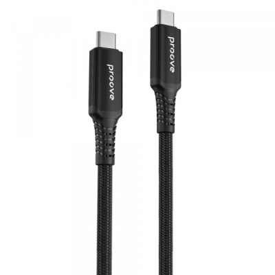 Кабель Proove Speed Line Type-C To Type С 240W USB 4.0 (1m) (CCSL60002201) Black