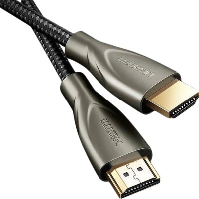 Кабель UGREEN HD131 HDMI - HDMI Carbon Fiber Zinc Alloy Cable 2m Grey Кабель UGREEN HD131 HDMI - HDMI Carbon Fiber Zinc Alloy Cable 2m Grey