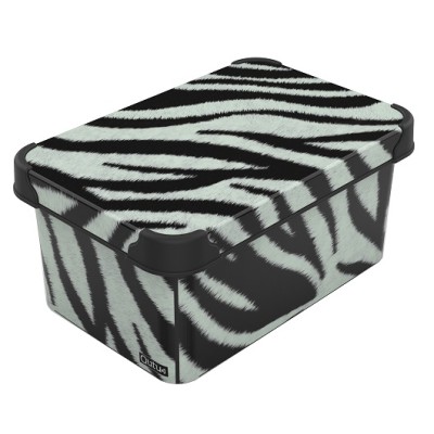 Коробка QUTU STYLE BOX з/кр. ZEBRA 5л. (STYLE BOX з/кр. ZEBRA 5л.) Коробка QUTU STYLE BOX з/кр. ZEBRA 5л. (STYLE BOX з/кр. ZEBRA 5л.)
