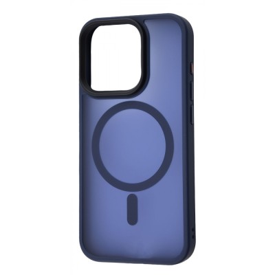 Чохол WAVE Matte Insane Case with Magnetic Ring iPhone 15 midnight blue