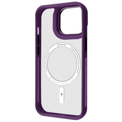 Чохол Proove Clear Essence Case with Magnetic Ring iPhone 15 Pro Max gray