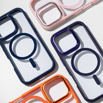 Чохол Proove Clear Essence Case with Magnetic Ring iPhone 15 Pro Max gray