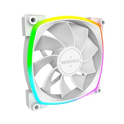 Корпусний вентилятор 120MM RX120 PWM WHITE MONTECH