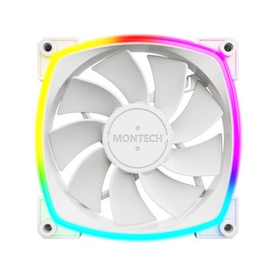Корпусний вентилятор 120MM RX120 PWM WHITE MONTECH