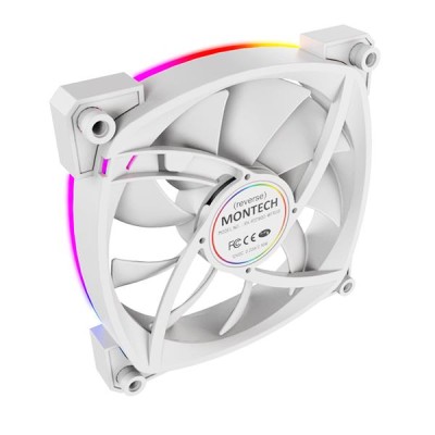 Корпусний вентилятор 120MM RX120 PWM WHITE MONTECH