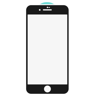 Захисне скло SKLO 3D для Apple iPhone 7 plus / 8 plus (5.5") Чорний