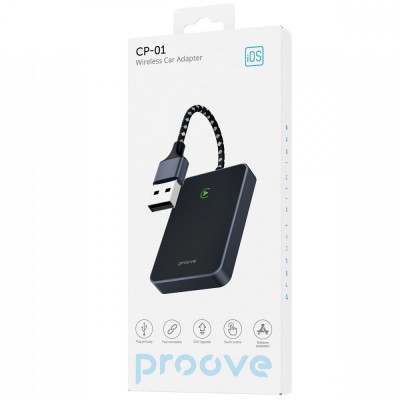 Бездротовий адаптер Proove СP-01 Wireless Car Adapter (SMCP00100001) Black