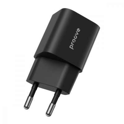 Зарядний Пристрій Proove Silicone Power Plus 20W (Type-C + USB) (WCSP2011001) Black