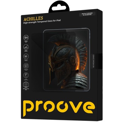 Захисне скло Proove Achilles for iPad Pro 11 2018-2022/ Air 10.9 2020-2022 transparent