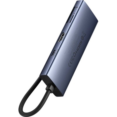 USB-хаб Baseus UltraJoy Series7-Port HUB Docking Station (B00052803811-00) USB-хаб Baseus UltraJoy Series7-Port HUB Docking Station (B00052803811-00)