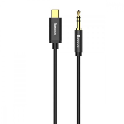 Кабель Baseus Yiven Type-C/3.5mm (CAM01-01) Black Кабель Baseus Yiven Type-C/3.5mm (CAM01-01) Black