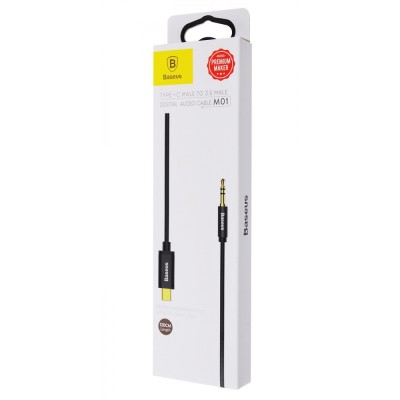Кабель Baseus Yiven Type-C/3.5mm (CAM01-01) Black Кабель Baseus Yiven Type-C/3.5mm (CAM01-01) Black