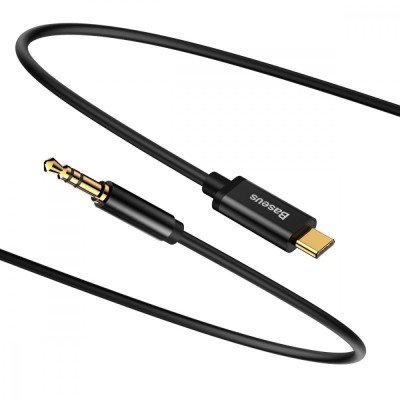 Кабель Baseus Yiven Type-C/3.5mm (CAM01-01) Black Кабель Baseus Yiven Type-C/3.5mm (CAM01-01) Black