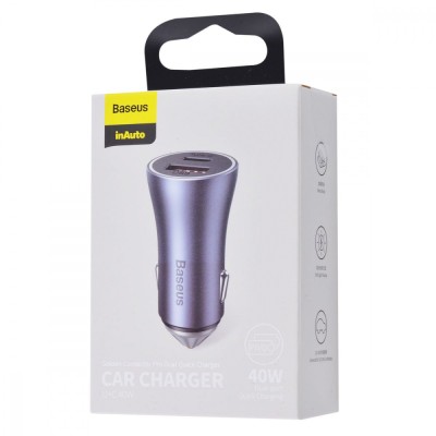 АЗП Baseus Pro Dual Quick U+C 40W(CCJD-03) синій