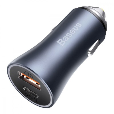 АЗП Baseus Pro Dual Quick U+C 40W(CCJD-03) синій