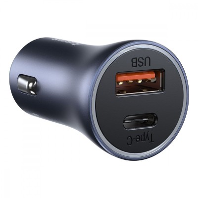 АЗП Baseus Pro Dual Quick U+C 40W(CCJD-03) синій