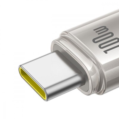 Кабель Baseus Titanium Alloy Type-C 100W (1m) gold Кабель Baseus Titanium Alloy Type-C 100W (1m) gold