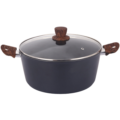 Каструля BRAVO CHEF класична 28 см (6.6 л) з кришкою (BC-2101-28) Каструля BRAVO CHEF класична 28 см (6.6 л) з кришкою (BC-2101-28)