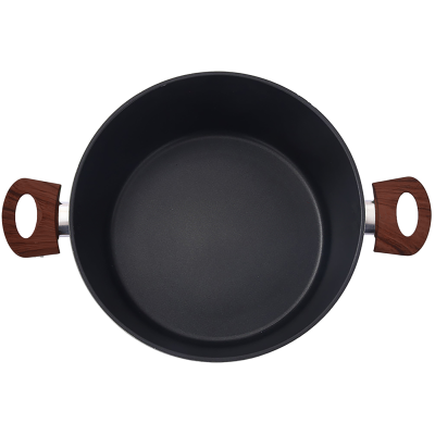 Каструля BRAVO CHEF класична 28 см (6.6 л) з кришкою (BC-2101-28) Каструля BRAVO CHEF класична 28 см (6.6 л) з кришкою (BC-2101-28)