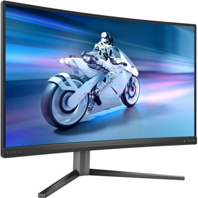 Монітор PHILIPS 27" Evnia 27M2C5200W/00 VA Curved FHD 280Hz 2*HDMI DP Pivot DarkGrey Монітор PHILIPS 27" Evnia 27M2C5200W/00 VA Curved FHD 280Hz 2*HDMI DP Pivot DarkGrey