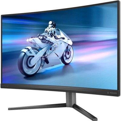 Монітор PHILIPS 27" Evnia 27M2C5200W/00 VA Curved FHD 280Hz 2*HDMI DP Pivot DarkGrey Монітор PHILIPS 27" Evnia 27M2C5200W/00 VA Curved FHD 280Hz 2*HDMI DP Pivot DarkGrey