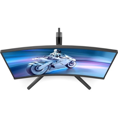 Монітор PHILIPS 27" Evnia 27M2C5200W/00 VA Curved FHD 280Hz 2*HDMI DP Pivot DarkGrey Монітор PHILIPS 27" Evnia 27M2C5200W/00 VA Curved FHD 280Hz 2*HDMI DP Pivot DarkGrey