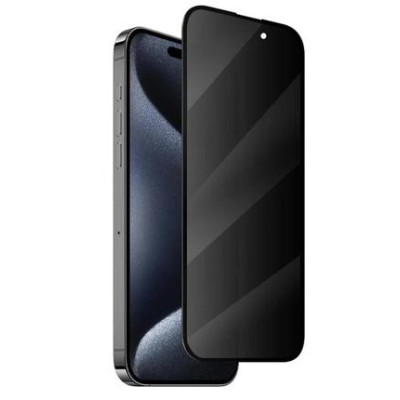 Захисне скло iPhone 16 Pro Proove Privacy Black