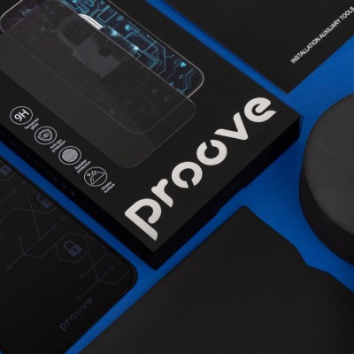 Захисне скло iPhone 16 Pro Proove Privacy Black