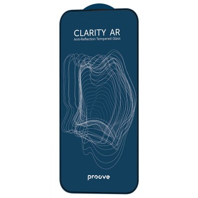 Захисне скло Proove Clarity AR iPhone 16 Pro Max black