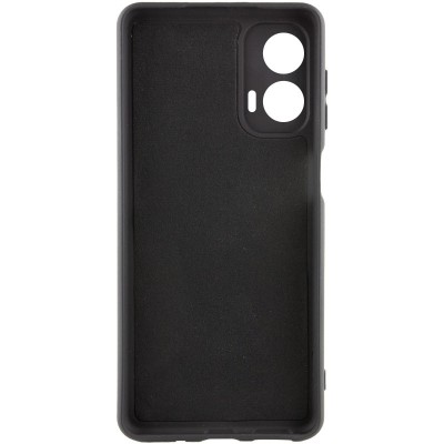 Чохол TPU GETMAN Liquid Silk Full Camera для Motorola Moto G24 Чорний / Black Чохол TPU GETMAN Liquid Silk Full Camera для Motorola Moto G24 Чорний / Black