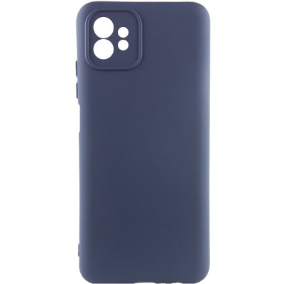 Чохол TPU GETMAN Liquid Silk Full Camera для Motorola Moto G32 Синій / Midnight Blue Чохол TPU GETMAN Liquid Silk Full Camera для Motorola Moto G32 Синій / Midnight Blue