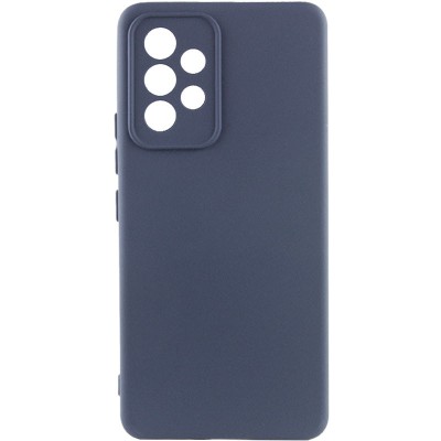 Чохол TPU GETMAN Liquid Silk Full Camera для Samsung Galaxy A32 4G Синій / Midnight Blue Чохол TPU GETMAN Liquid Silk Full Camera для Samsung Galaxy A32 4G Синій / Midnight Blue