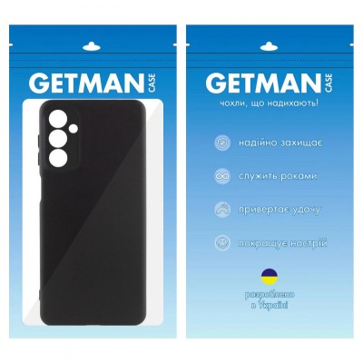 Чохол TPU GETMAN Liquid Silk Full Camera для Samsung Galaxy A34 5G Чорний / Black Чохол TPU GETMAN Liquid Silk Full Camera для Samsung Galaxy A34 5G Чорний / Black